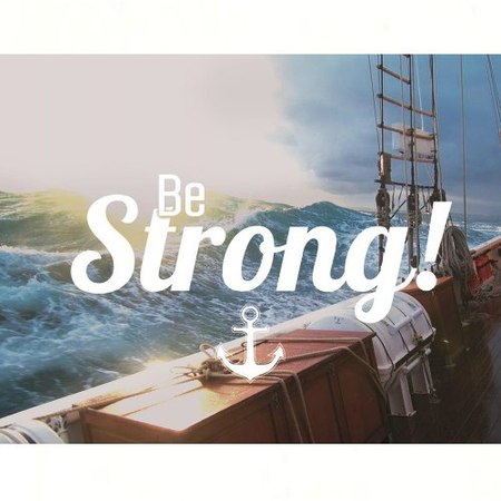 Магніт «Be strong!»