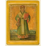 Ікона святого Миколая Крехівського, середня