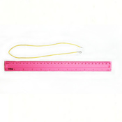 Шнурочок із защіпкою (жовтий), 44 см
