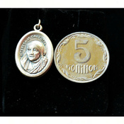 Медалик, іконка «Свята Тереза з Калькутти»