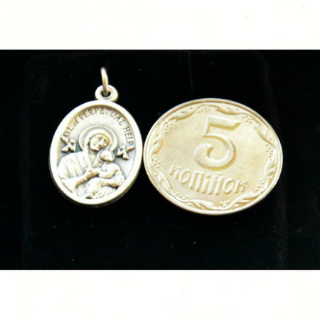 Медалик, іконка «Богородиця – Неустанна Поміч»