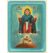 Ікона Богородиці «Hерушима стіна», середня