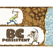 Магніт «Be persistent»